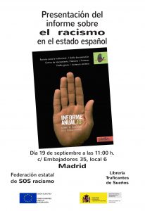 #ACTIVITAT: Informe Anual 2013 sobre el racisme a l’Estat Espanyol