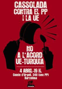 #CONVOCATÒRIA: Cassolada avui contra #UErgonya